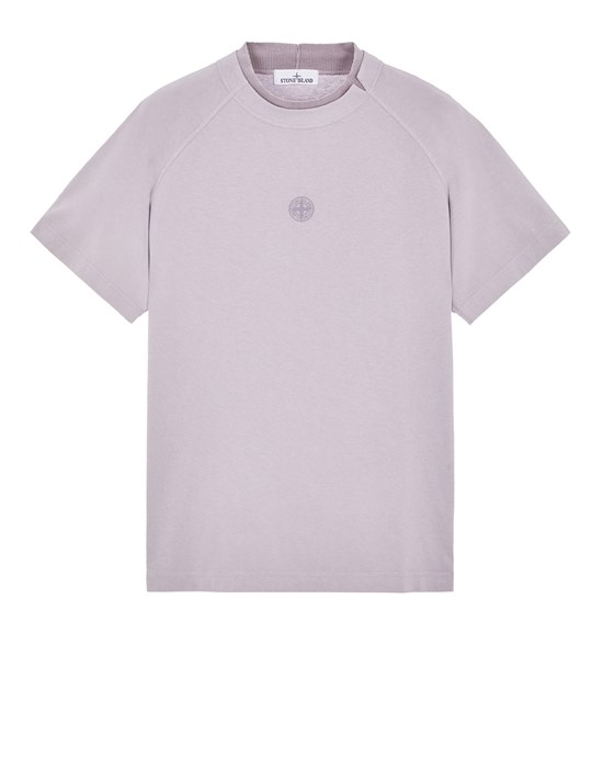 Stone island round clearance neck t shirt