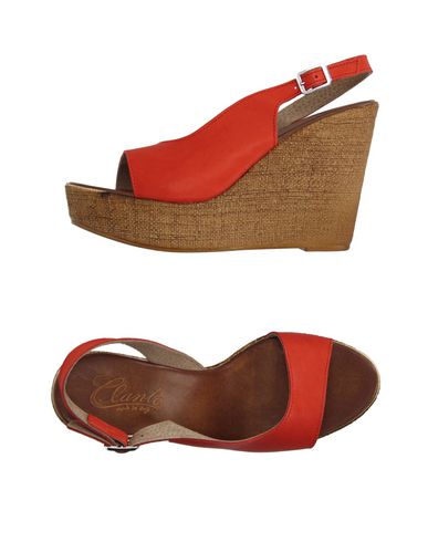 Сандалии  - Черный,Красный цвет