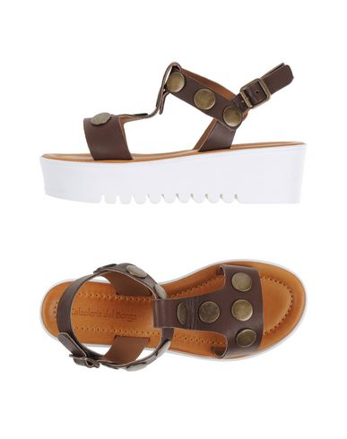 Сандалии  - Темно-коричневый цвет