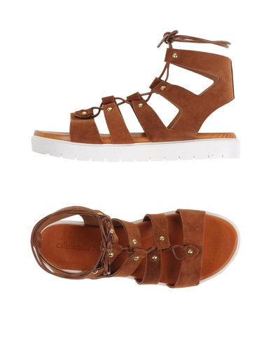 Сандалии  - Черный,Коричневый цвет