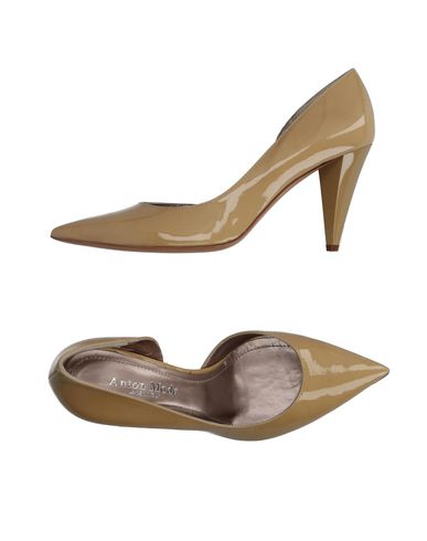 Туфли  - Охра цвет