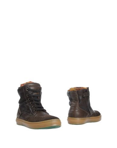 Сапоги  - Темно-коричневый цвет