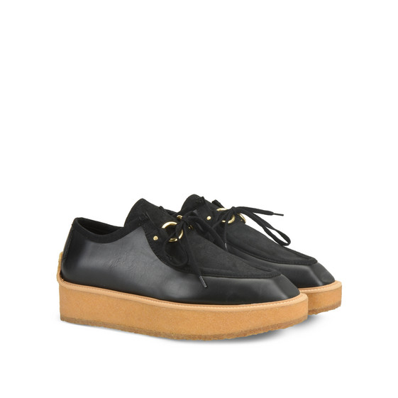 STELLA MCCARTNEY BLACK BRODY SHOES