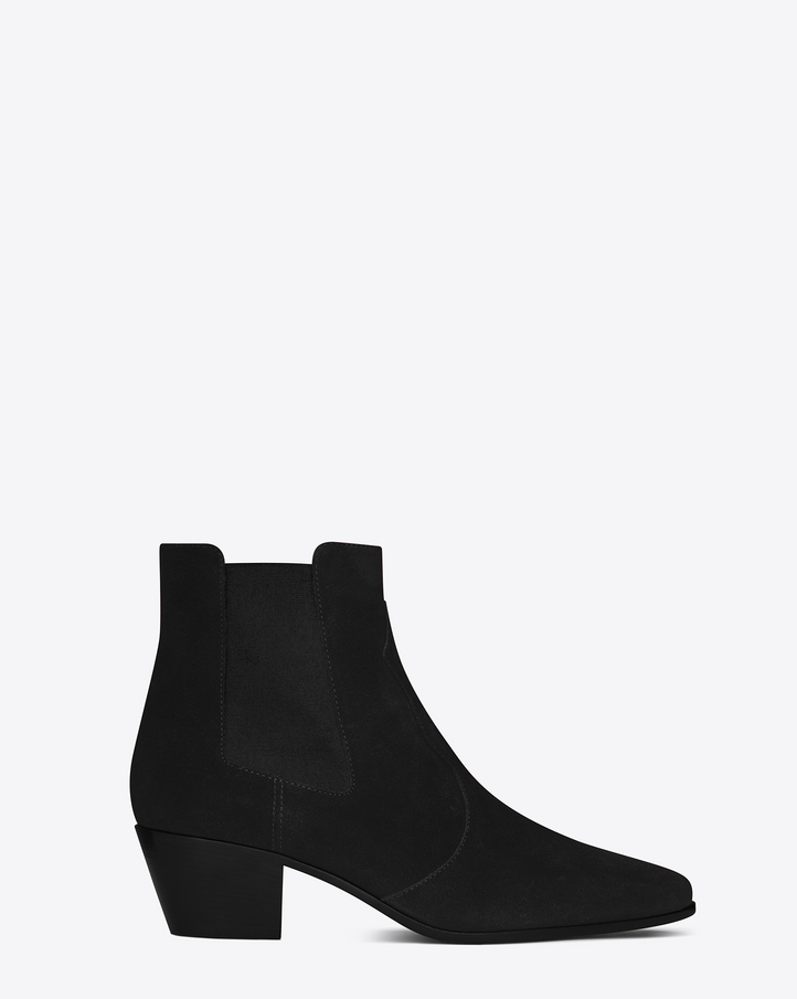 saint laurent western bootie