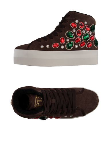 Кеды  - Темно-коричневый цвет