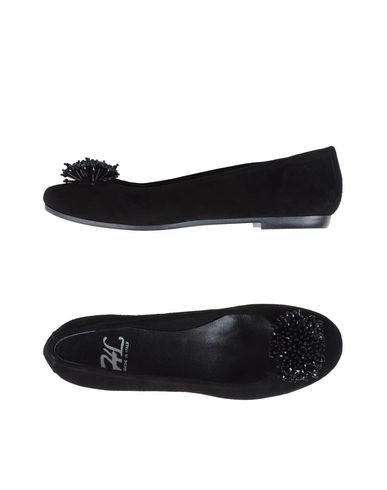 Балетки  - Темно-синий,Черный цвет