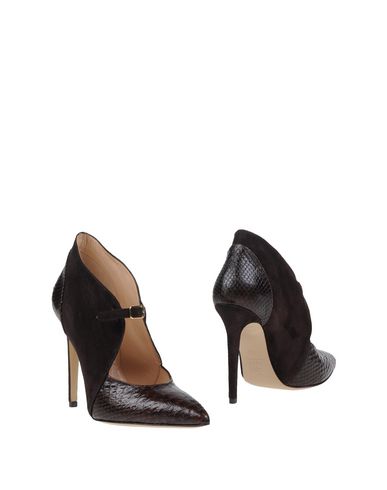 Туфли  - Черный,Темно-коричневый цвет