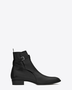 wyatt 30 jodhpur boot in black leather