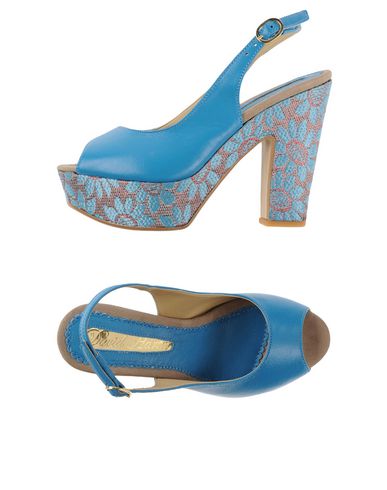 Сандалии  - Лазурный цвет