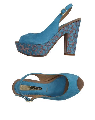 Сандалии  - Светло-зеленый,Лазурный цвет