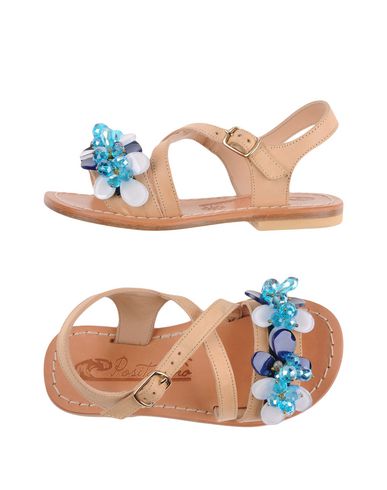 Сандалии  - Светло-зеленый,Лазурный цвет