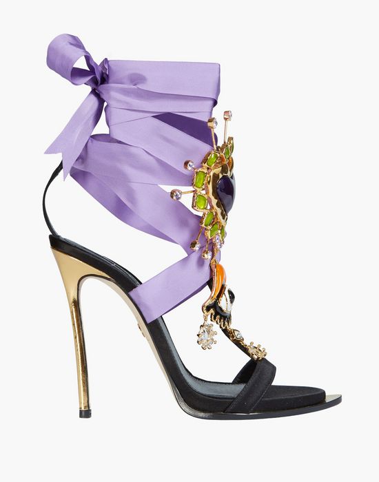 dsquared embellished heels