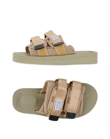 Сандалии  - Черный,Песочный цвет