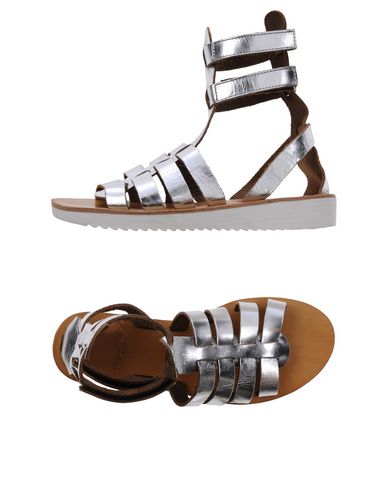 Сандалии  - Серебристый цвет