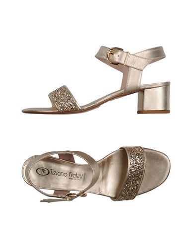 Сандалии  - Платиновый цвет