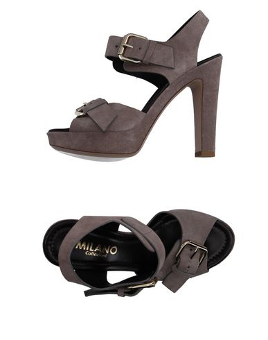 Сандалии  - Голубиный серый цвет