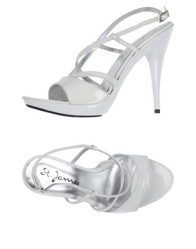 Сандалии  - Черный,Стальной серый,Белый цвет