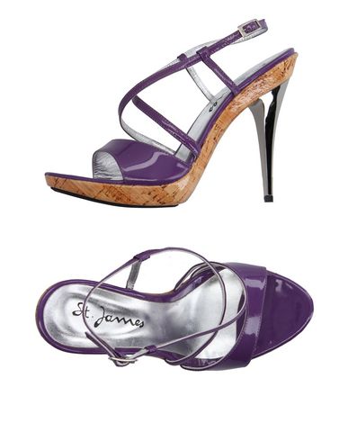 Сандалии  - Синий,Фиолетовый цвет