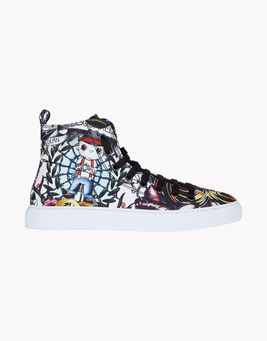 basquettes high top sneakers shoes Man Dsquared2