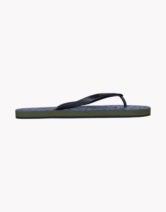 camouflage flip flops shoes Man Dsquared2