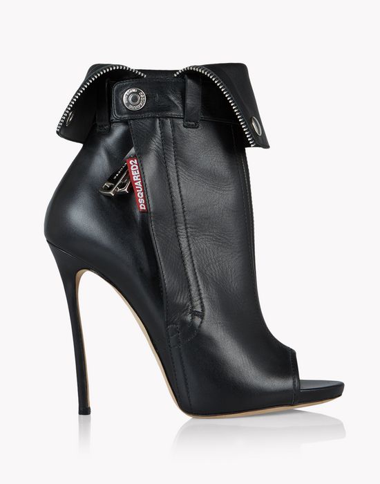manitoba biker ankle boots shoes Woman Dsquared2