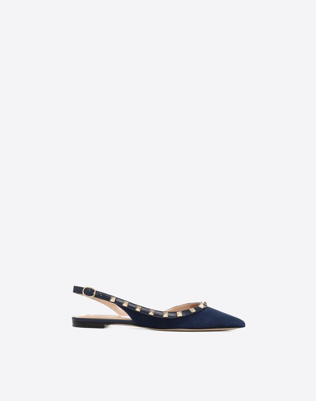 rockstud slingback ballet flat