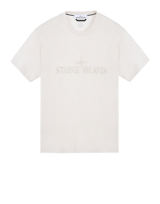 Stone island t shirt logo in middle Clearance