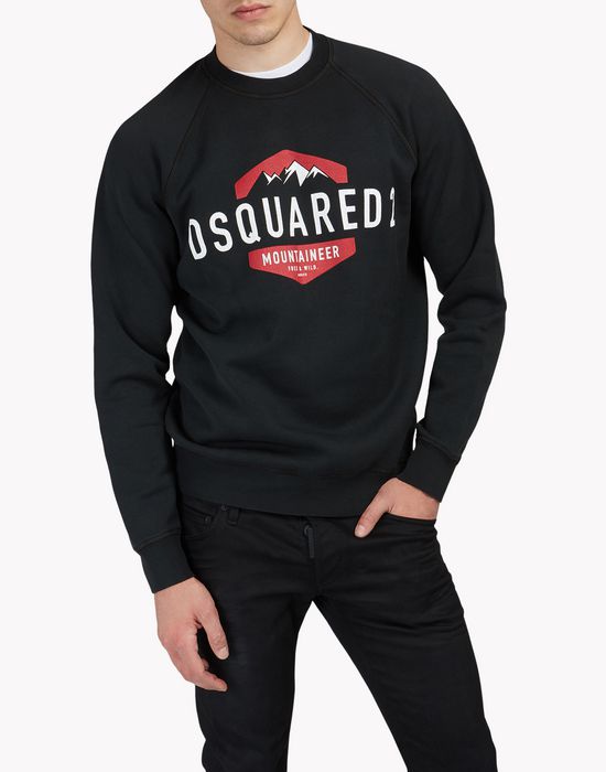 d2 mountaineer sweatshirt tops & tees Man Dsquared2