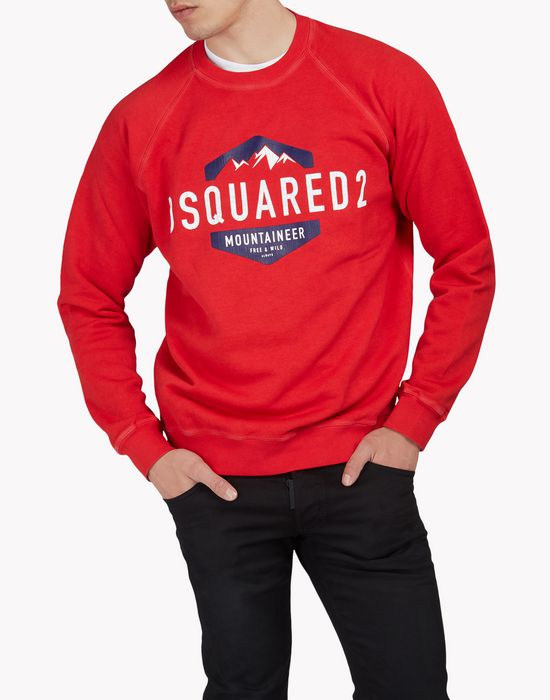d2 mountaineer sweatshirt tops & tees Man Dsquared2