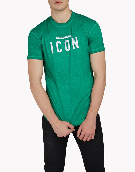icon t-shirt tops & tees Man Dsquared2