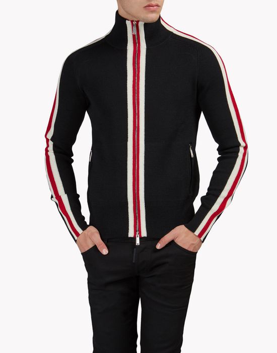 zip-up turtleneck sweater tops & tees Man Dsquared2