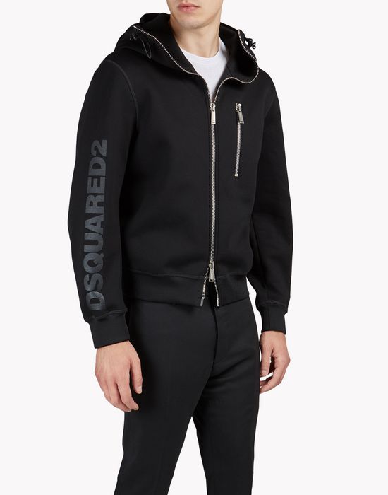 d2 hooded sweat jacket tops & tees Man Dsquared2