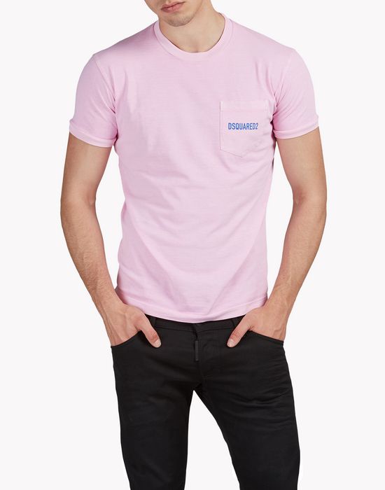 d2 pocket t-shirt tops & tees Man Dsquared2