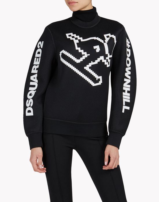 d2 ski downhill sweatshirt tops & tees Woman Dsquared2