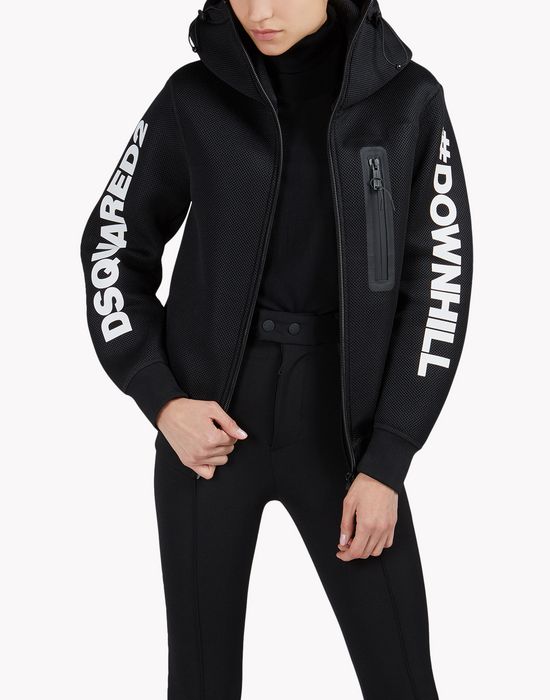 d2 ski downhill sweat jacket tops & tees Woman Dsquared2