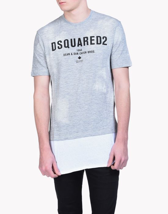 caten bros long t-shirt tops & tees Man Dsquared2