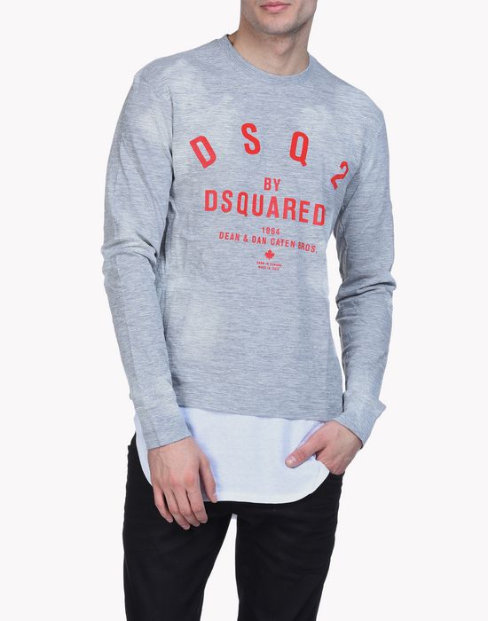 dsq2 hetero long-sleeve t-shirt tops & tees Man Dsquared2