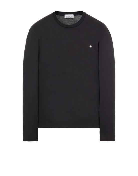 black long sleeve stone island top