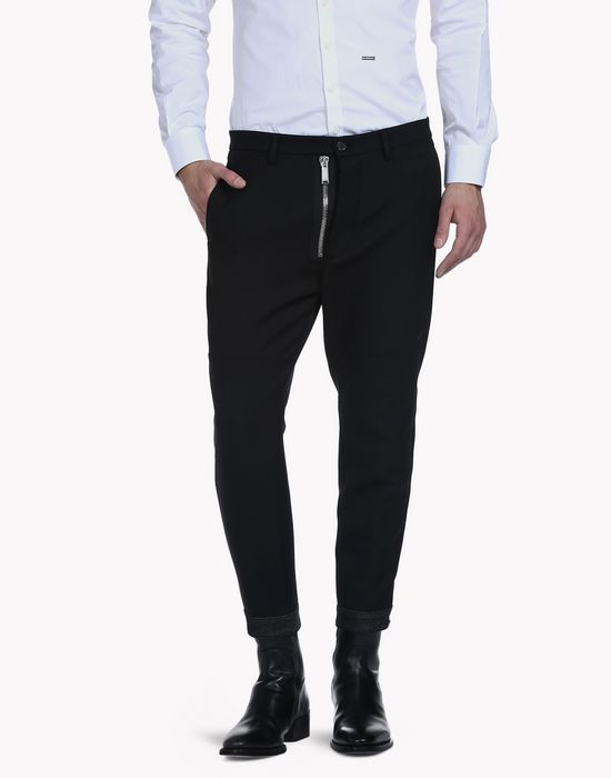 wool denim hockney pants pants Man Dsquared2