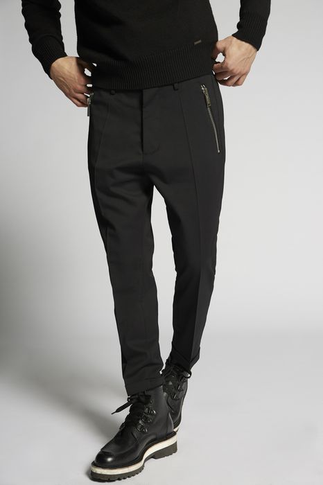 stretch wool hockney pants pants Man Dsquared2