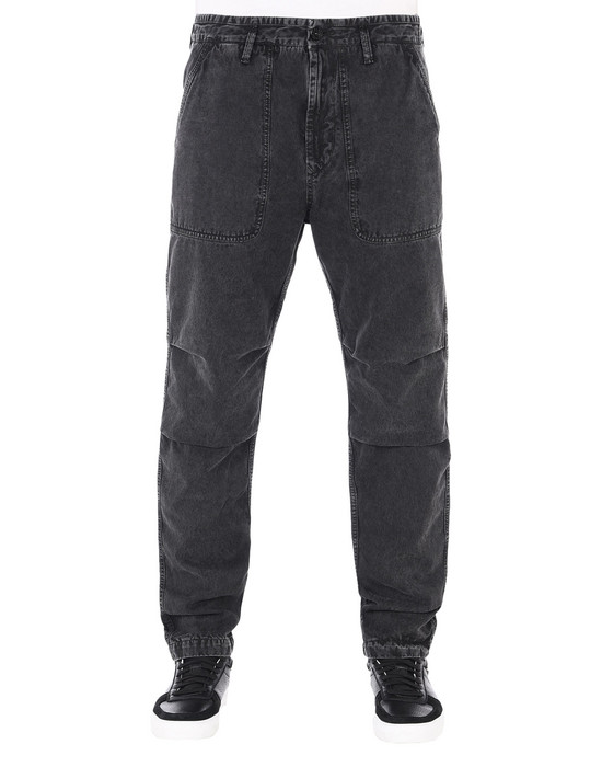 mens grey stone island jeans