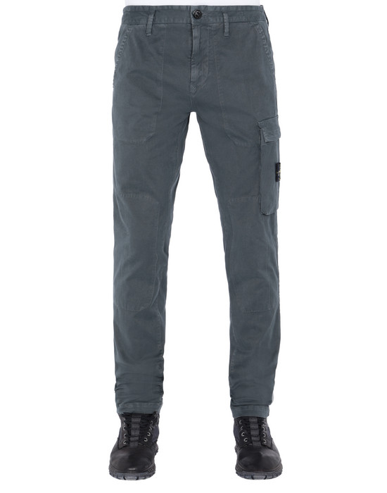 stone island old dye treatment cargo pants