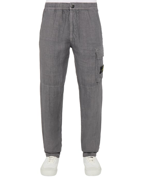 stone island linen pants