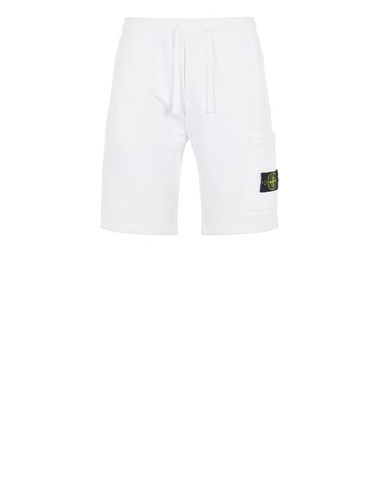 red stone island shorts