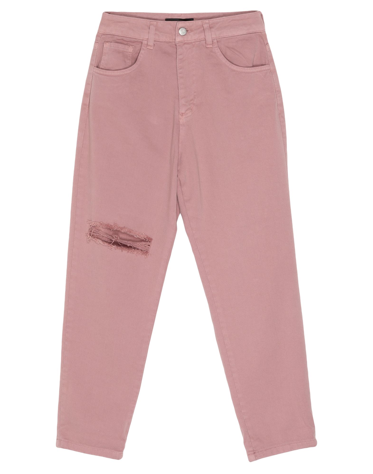 Vanessa Scott Jeans In Pastel Pink Modesens