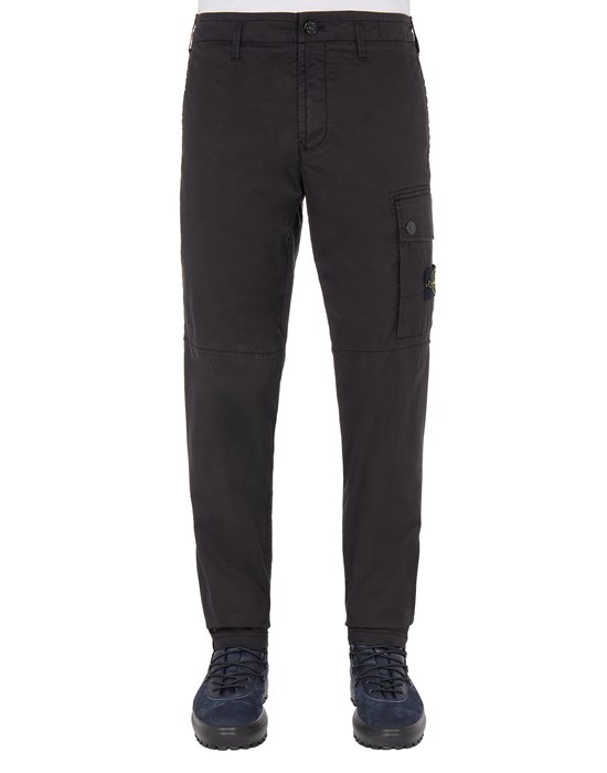 31410 GABARDINE STRETCH TROUSERS Stone Island メンズ -Stone Island