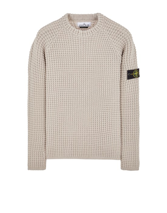 Stone island hot sale white sweater