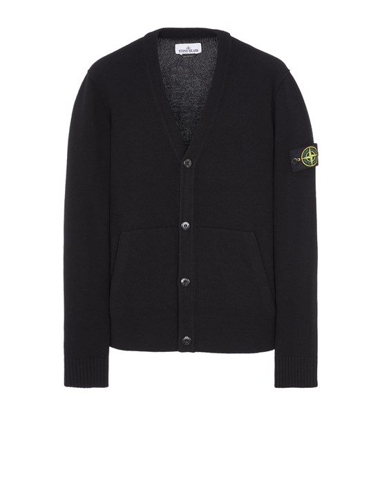 Stone island store cardigan black