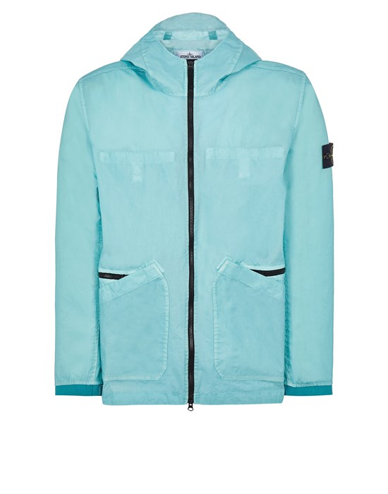 blue stone island jacket mens