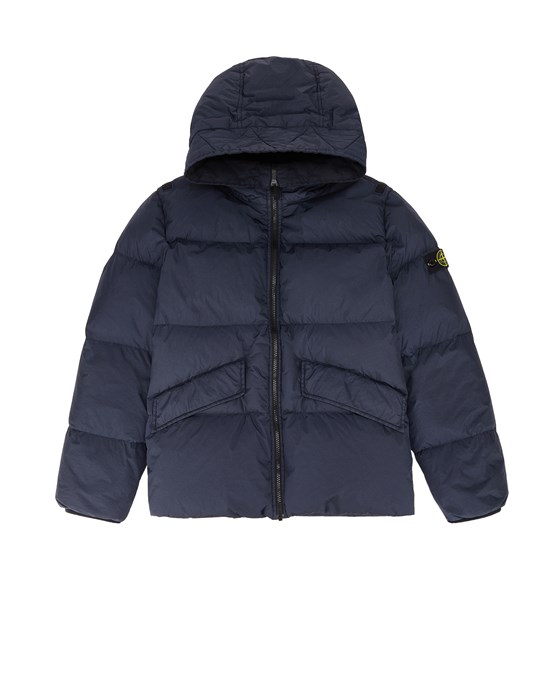 40223 GARMENT DYED CRINKLE REPS NY DOWN Jacket Stone Island Men 